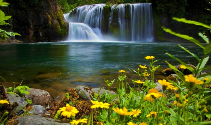 Spring Waterfall - Desktop Wallpaper Waterfall - 2160x1620 Wallpaper ...