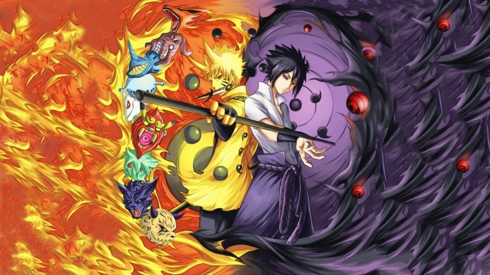 Naruto Vs Sasuke Wallpapers Picture For Free Wallpaper - Naruto Vs