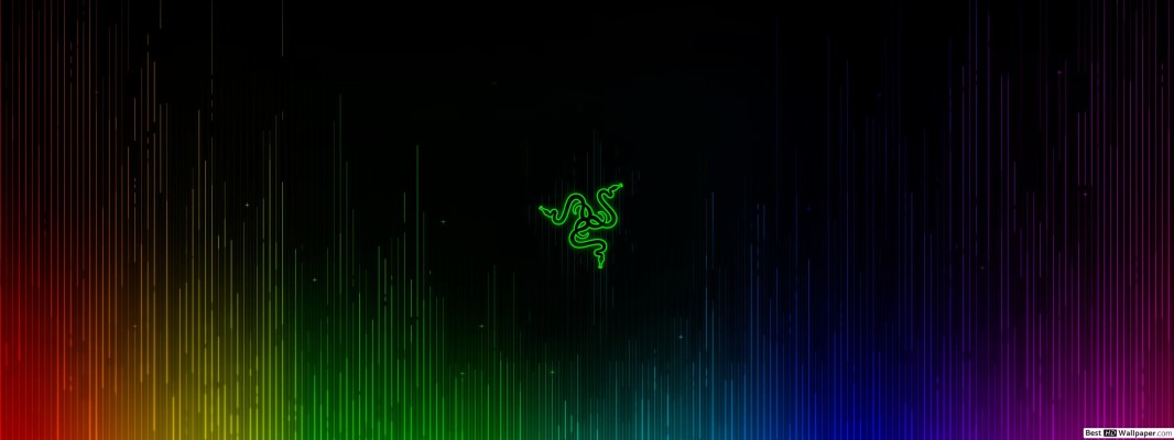 Razer, Triple Monitor, Digital Art, Gaming - Razer Hintergrund ...