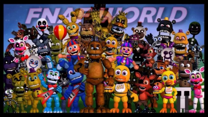 Fnaf Character Heads - Fondos De Pantalla De Five Nights At Freddy's