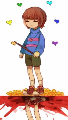 Undertale Frisk And Chara Image Undertale Wallpaper Iphone Frisk 600x877 Wallpaper Teahub Io