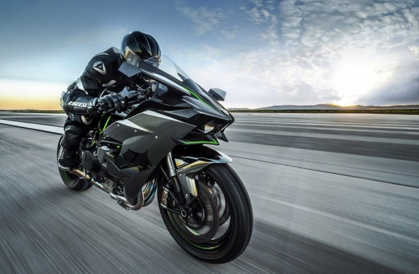Kawasaki Ninja H2r Wallpaper For Desktop Background - Kawasaki H2r Wallpaper 4k  - HD Wallpaper