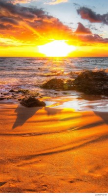 Sunset Hd Beach Iphone Wallpapers Data Src - Sunset Beach Background Hd ...