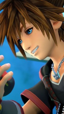 Kingdom Hearts Sora Beach - 1242x2208 Wallpaper - teahub.io