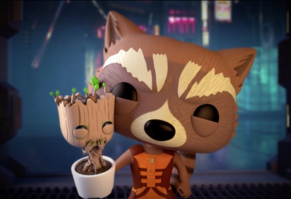 Happy Baby Groot Wallpaper - Happy Birthday Marvel Gif - 3000x2051 ...