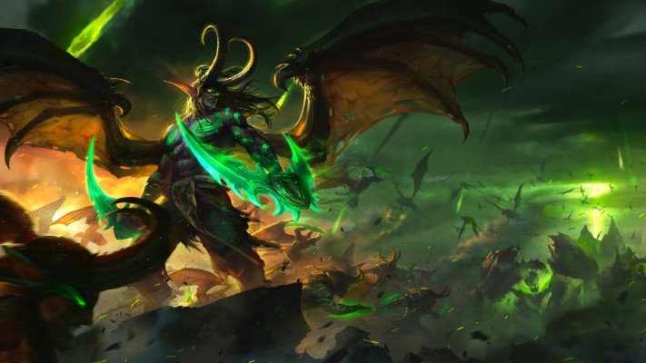 Illidan Stormrage Wallpaper 24 - 1024x576 Wallpaper - teahub.io