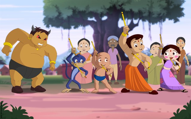 Bheem In Magic Puppets Chota Bheem And The Master Of Shaolin 773x1000 Wallpaper Teahub Io