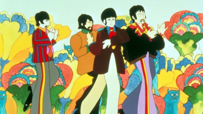 Beatles Yellow Submarine Vector 19x1080 Wallpaper Teahub Io