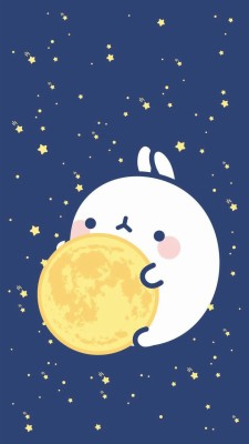 Cute, Molang, And Kawaii Image - Lemon Wallpaper Cute Kawaii - 720x1280 ...