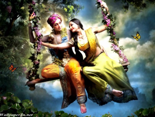 Radha Krishna Live Wallpaper - Animated Radha Krishna Wallpapers For Mobile  - 1024x768 Wallpaper 