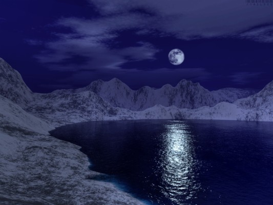 Moon Landscape - 1024x768 Wallpaper - teahub.io