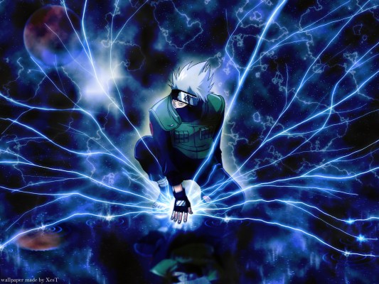 Masashi Kishimoto, Studio Pierrot, Naruto, Kakashi - Kakashi Chidori Wallpaper Hd  - HD Wallpaper