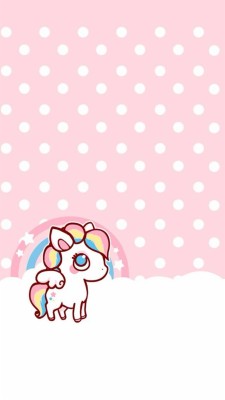 Kawaii Wallpapers - - Cute Kawaii Unicorn Background  - HD Wallpaper