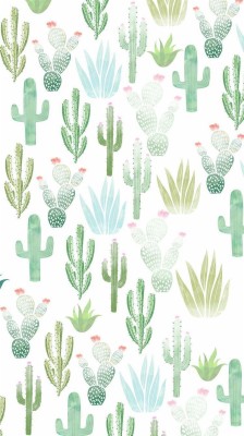 Cute Iphone Background - Cactus Phone Background  - HD Wallpaper
