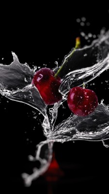 Cherry Splash - 1080x1920 Wallpaper - teahub.io