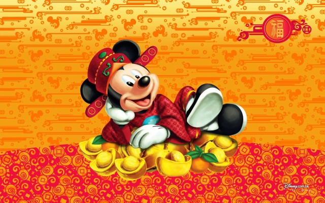 Mickey Mouse Chinese New Year - 1920x1200 Wallpaper - teahub.io
