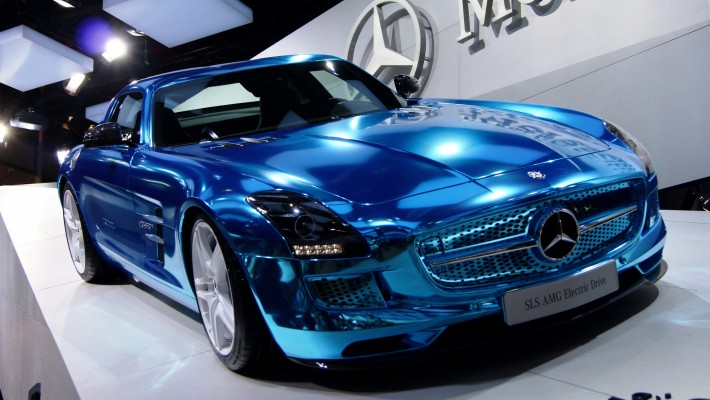 Blue Sports Car Wallpapers