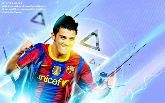 David Villa Fc Barcelona Wallpaper - Barcelona - 1440x900 Wallpaper ...