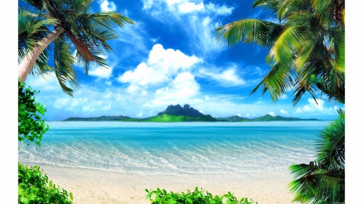 Caribbean Beach Wallpaper - Lock Screen Wallpaper Windows 10 Beach
