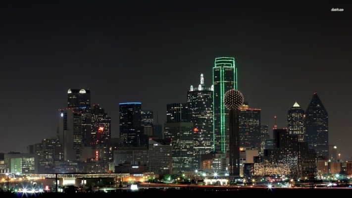 Dallas Skyline Cover - 1920x1080 Wallpaper 