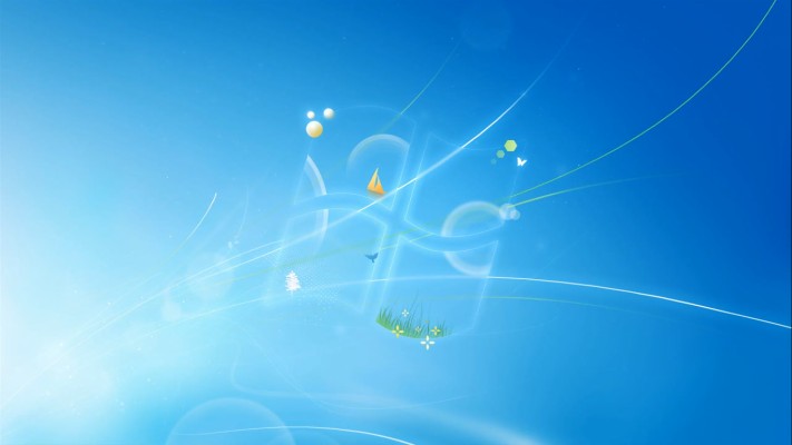 Windows Professional Wallpaper Hd - Window 7 Home Screen - 1366x768