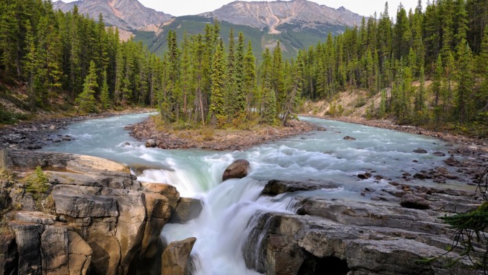 Sunwapta Falls - 1920x1080 Wallpaper - teahub.io