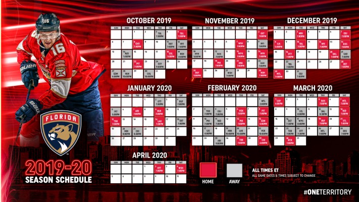 Florida Panthers 2019 2020 Schedule - 1920x1080 Wallpaper - teahub.io