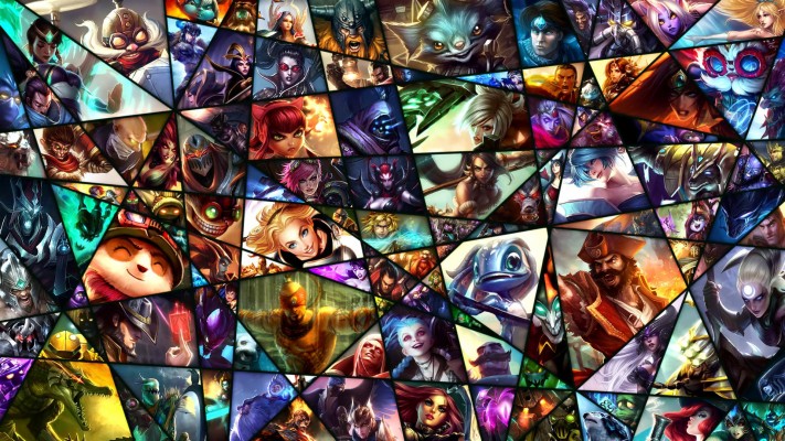 Wallpaper - League Of Legends Collage - 1920x1080 Wallpaper - teahub.io