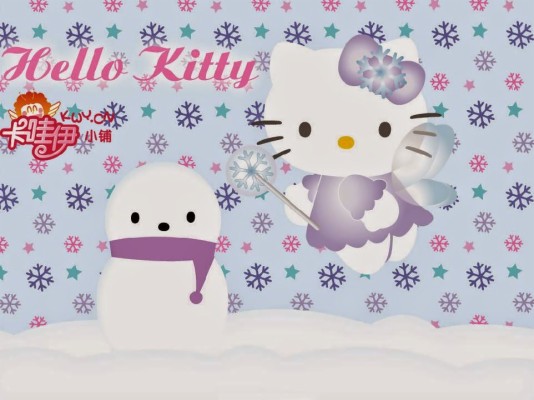  Gambar  Wallpaper  Boneka Hello  Kitty  Christmas 962x720 