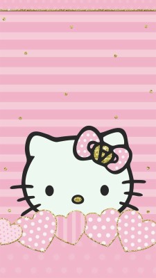 Wallpaper Hello Kitty Pink Terbaru 720x1280 Wallpaper Teahub Io