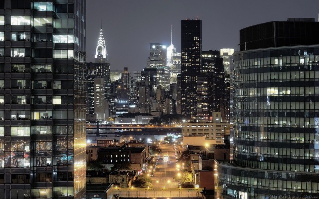 Elegant Night New York City - Long Island City - 1920x1200 Wallpaper ...