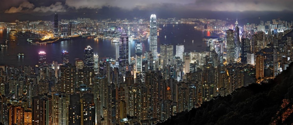 Lenovo Wallpapers - Victoria Peak - 1600x685 Wallpaper - teahub.io