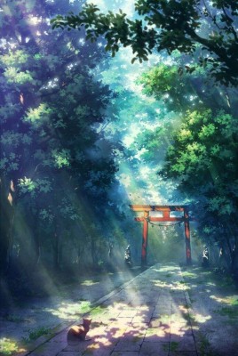 Anime Scenery Wallpaper Phone - 688x1024 Wallpaper Anime Scenery Wallpaper Phone - 688x1024 Wallpaper