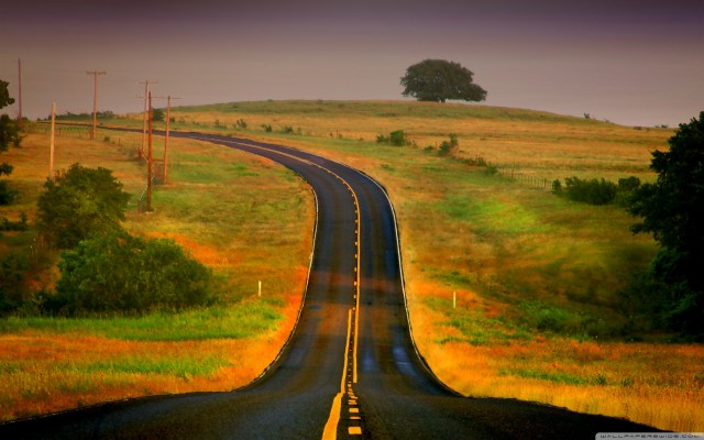 Hd Wallpapers Nature Road - 2560x1600 Wallpaper 