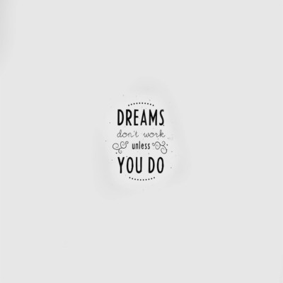 Wallpaper For Desktop Laptop An16 Quote Dreams Dont - Black-and-white -  1368x855 Wallpaper 