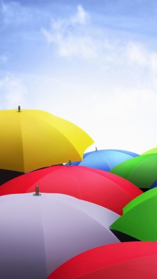 Static Wallpaper Android Nexus 5 Stock Colorful Umbrellas Mobile Iphone Wallpaper Hd 1080x19 Wallpaper Teahub Io