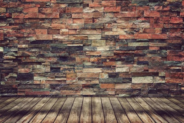 Dark Brick Wall Wood Floor Android Wallpaper Whatsapp, - Wall Background Hd  - 1242x2208 Wallpaper 