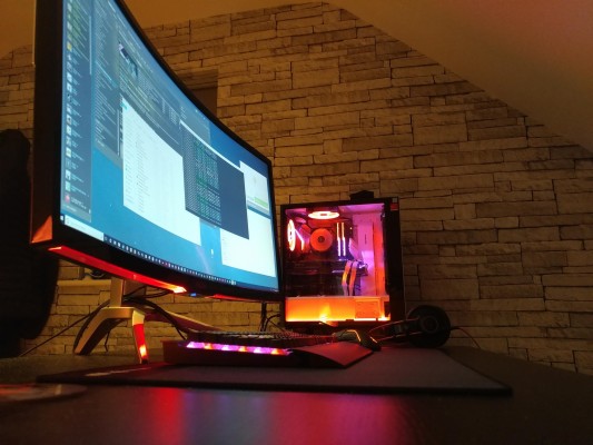 Led Gaming Setup - 1200x800 Wallpaper - teahub.io